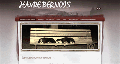 Desktop Screenshot of havrebernois.com